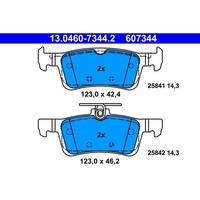 ATE 13.0460-7344.2 Bremsbelagsatz FüR Ford Fiesta HJ HF