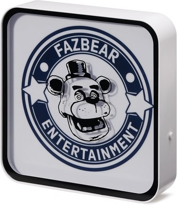 Numskull Offizielle Five Nights at Freddy's Acryl-Logo Schreibtischlampe