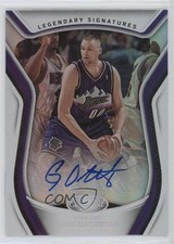 2020-21 Certified Legendary Signatures Greg Ostertag #LS-GOS Auto 5w7