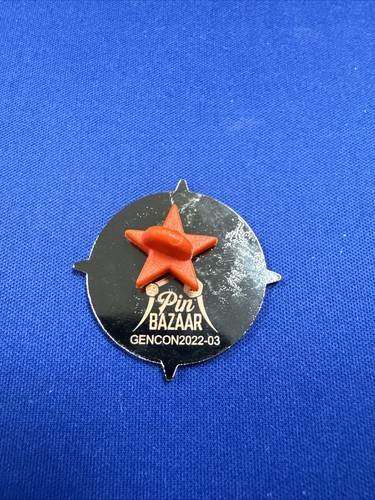 Gen Con Pin Bazaar Collectible Enamel Pin GENCON2022-03 Starter Set Compass - Picture 2 of 2