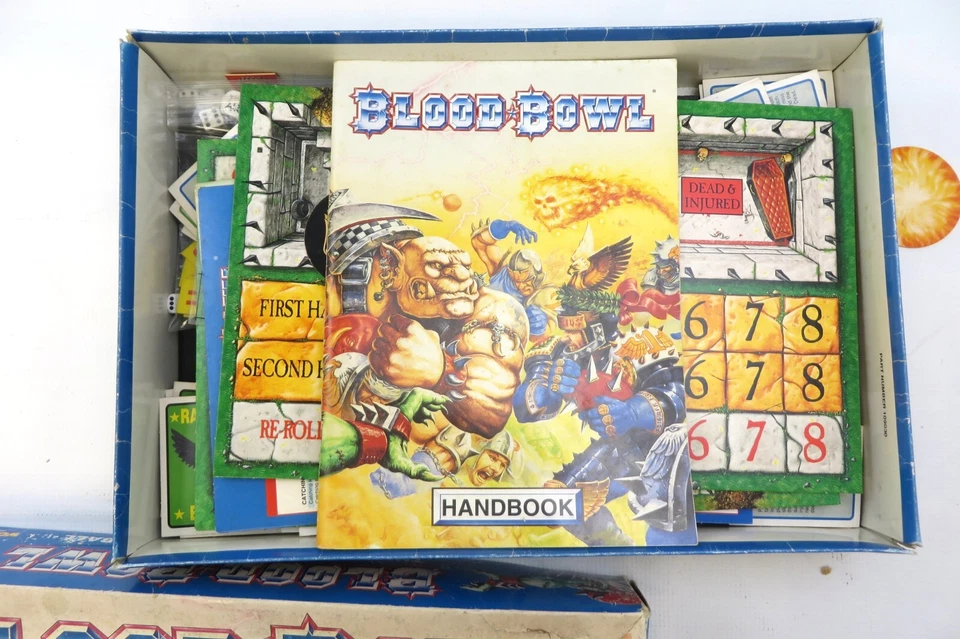 КРОВАВАЯ ЧАША НАСТОЛЬНАЯ ИГРА Открытый Фэнтези Футбол Без Мин Фигурки Иначе Кажется Полным - Изображение 4 из 4