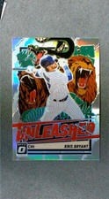 2021 Donruss Optic Unleashed Silver Holo Prizm #9 Kris Bryant Cubs
