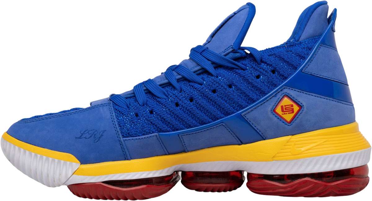 Nike LeBron 16 Blue SuperBron for Sale | Authenticity Nike LeBron 16 Blue SuperBron for Sale | Authenticity