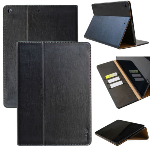Premium Leder Cover Apple iPad Pro 9.7“ Tablet Schutzhülle Case Tasche schwarz - Bild 9 von 11