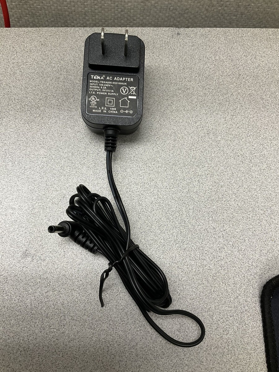 Teka TEKA006-0501000UK AC Power Supply Adapter Charger Output DC