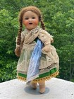 Unknown Vintage Bisque Hand Painted "Germany" Character Doll Form # 498.910