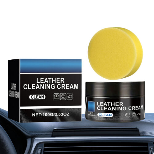 100g Car Leather Color Restorer Cream Cleaning Paste For Car Seats Leather Care