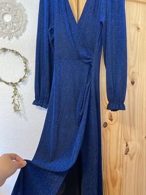 shein formal dresses for wedding guest Dresses Uk SHEIN Belle Split Thigh Glitter Formal Dress Elegant Long Sleeve Prom  Evening Wedding Guest Gown For Graduation Dinner P 20459402 Purple  Renaissance Dress main image 0