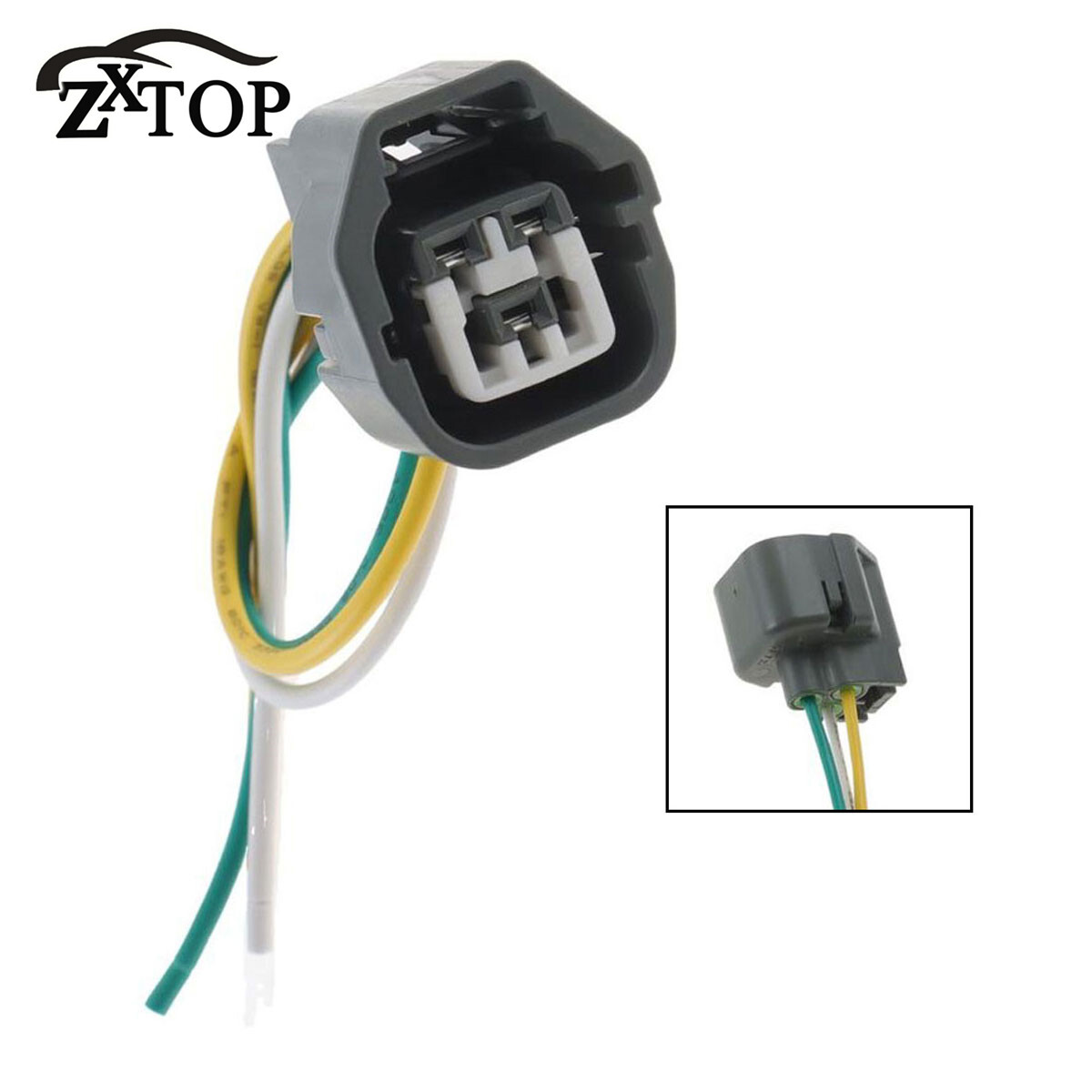 For 20062017 Hyundai Accent Washer Pump Pigtail Harness Plug 98510