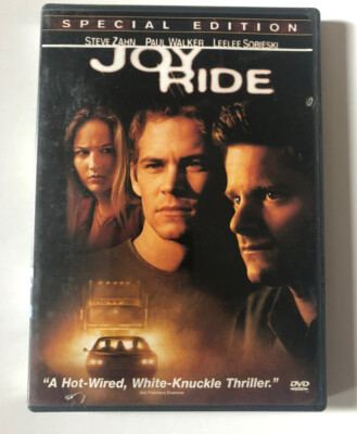 Joy Ride 2001 DVD Thriller Mystery Paul Walker Steve Zahn Leelee Sobieski