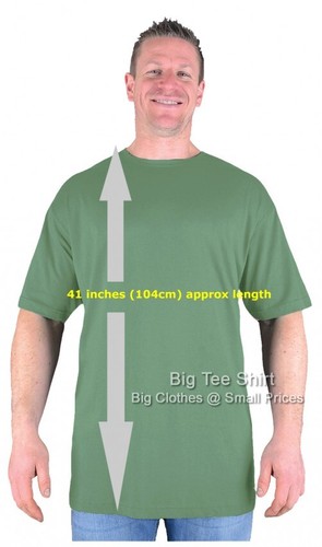 Camiseta de noche grande para hombre BTS Paddy línea larga extremadamente alta tallas M a 8XL - Imagen 6 de 15