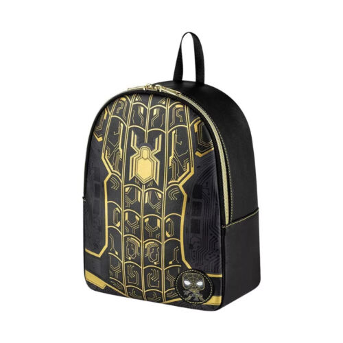 Spider-Man: No Way Home Mini Rucksack, Funko Pop Legacy, Black & Gold Stealth - Bild 2 von 8