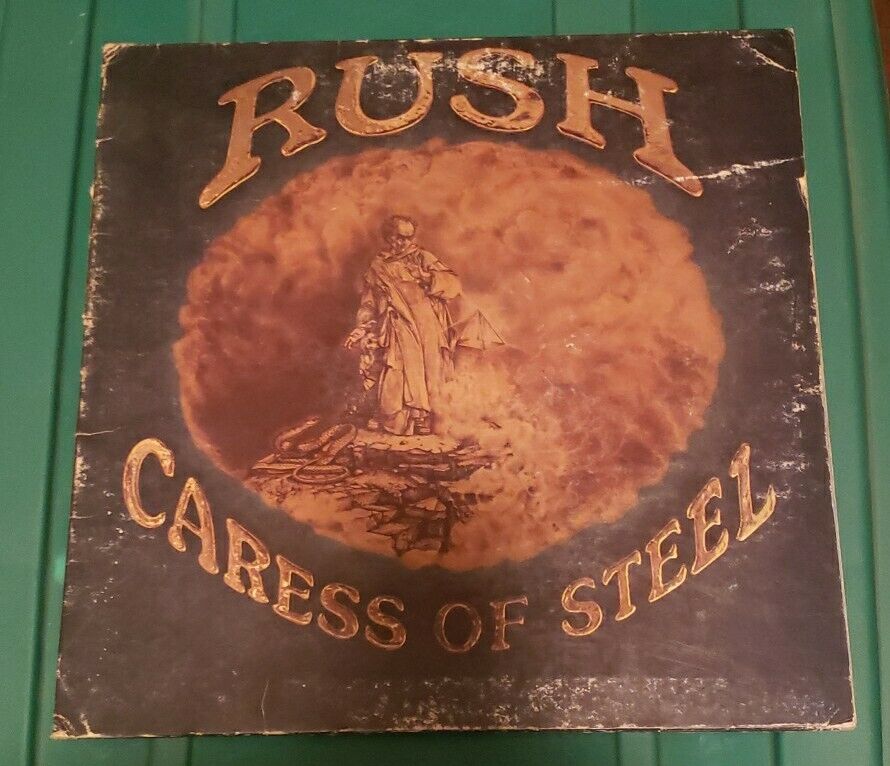 Rush - Caress Of Steel - VG/VG+ 1975 Prog Rock Mercury SRM-1-1046 