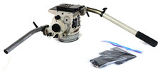 VINTEN VISIN VIDEO 30 LF FLUID HEAD WEDGE CAMERAPLATE CLEAN JUST SERVICED 77Lb
