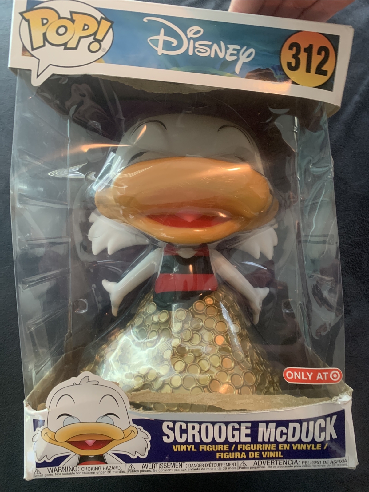 Funko Pop! Vinyl Jumbo 10 In: Scrooge Mcduck (10 Inch) - Target (Exclusive) #312