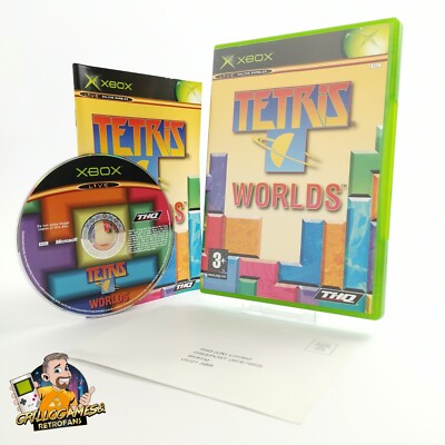 Microsoft Xbox Classic Spiel '' Tetris Worlds '' EN PAL Version UKV | OVP