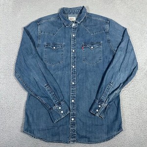 Levi's Men's Classic Worker Long Sleeve Shirt - Corduroy Overshirt For Casual Wear