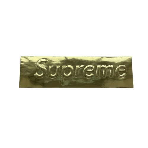 Supreme Vintage LV Monogram Cease and Desist Box Logo Sticker Brown –