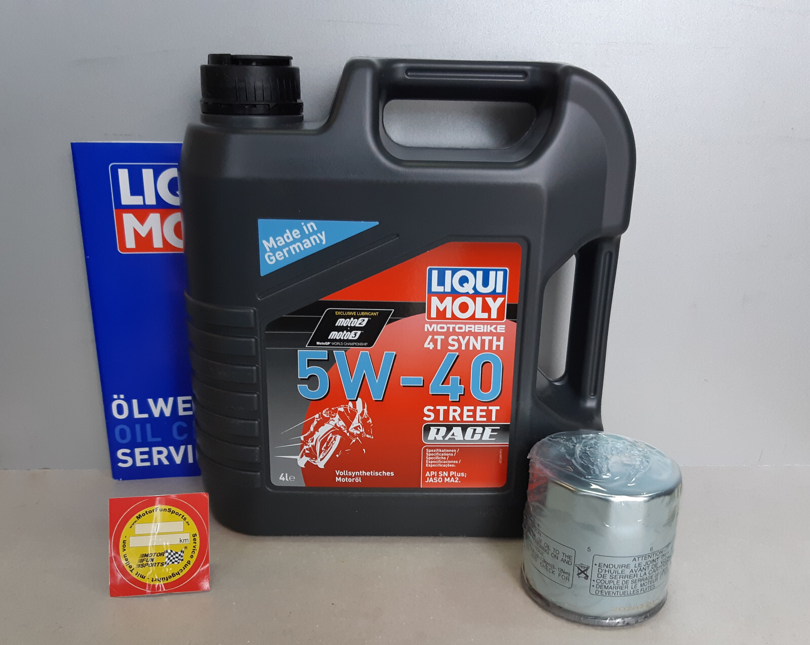Oil Change Set BMW R 1100 GS Engine Oil Oil Filter Liqui Moly