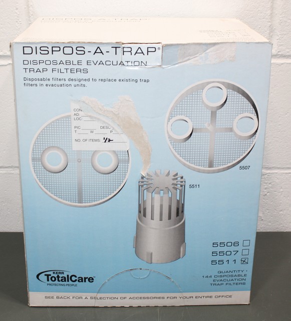 (432) Pinnacle DisposATrap 5511, 115/16" Disposable Evacuation Trap