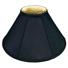 Royal Designs Empire Lamp Shade, Black, 6 x 18 x 11.5