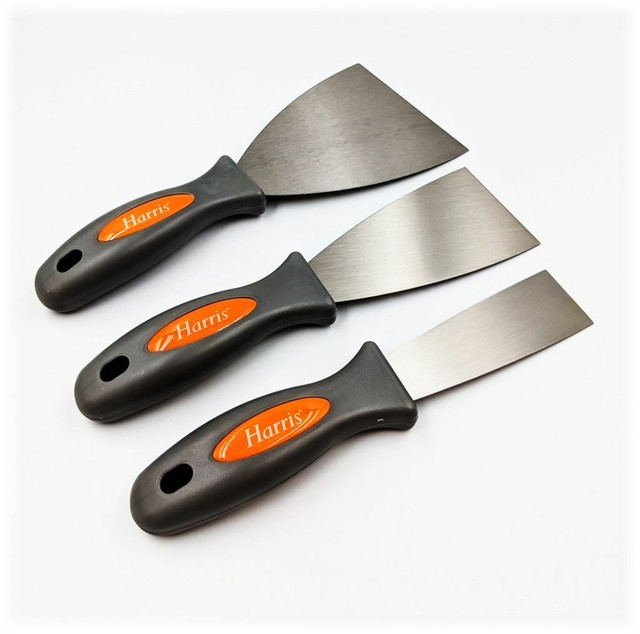 Harris Wallpaper Scraper Tool Set Paint Scrapers With Plastic Handle