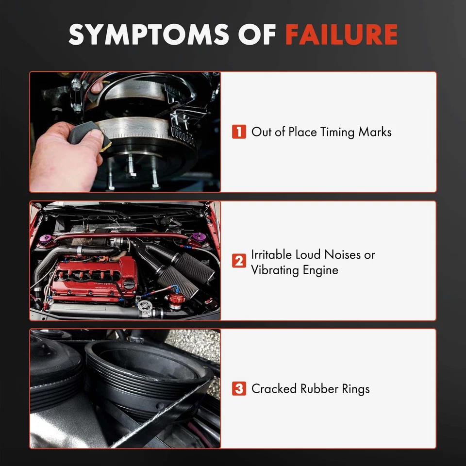 Harmonic Balancer for Ford Expedition F150 Transit-150/250/350 Lincoln Navigator - Image 2 of 4