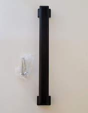 6 Pack Matte Black Cabinet Pulls 5" From Hole Center to Hole Center New