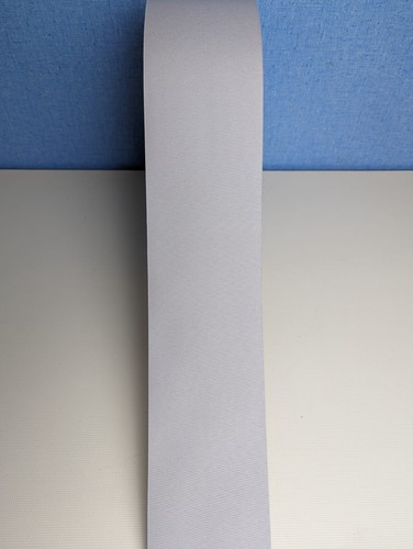 Vertical Blind Slats Custom Made Light Grey Replacement Blackout Blinds 89mmWIDE - Picture 4 of 6