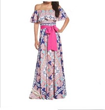 eliza j floral maxi dress