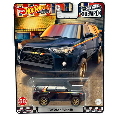 Hot Wheels Premium #58 Boulevard Toyota 4 Runner 1:64 Diecast Real