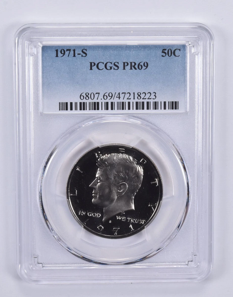 PR 69 Graded 1971 Kennedy US Half Dollars (1964-Now) for sale | eBay