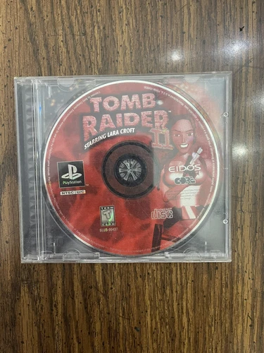 Tomb Raider II Starring Lara Croft (Sony PlayStation 1 PS1, 1997) Missing Cover
