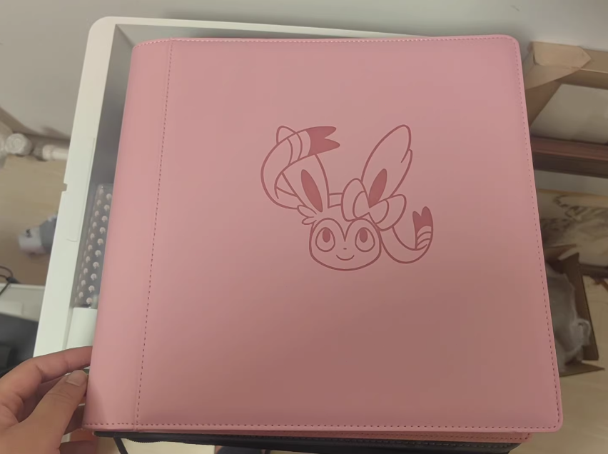 Pokemon S- Sealed Gift Box Sylveon Eevee GX theme Card Binder 480