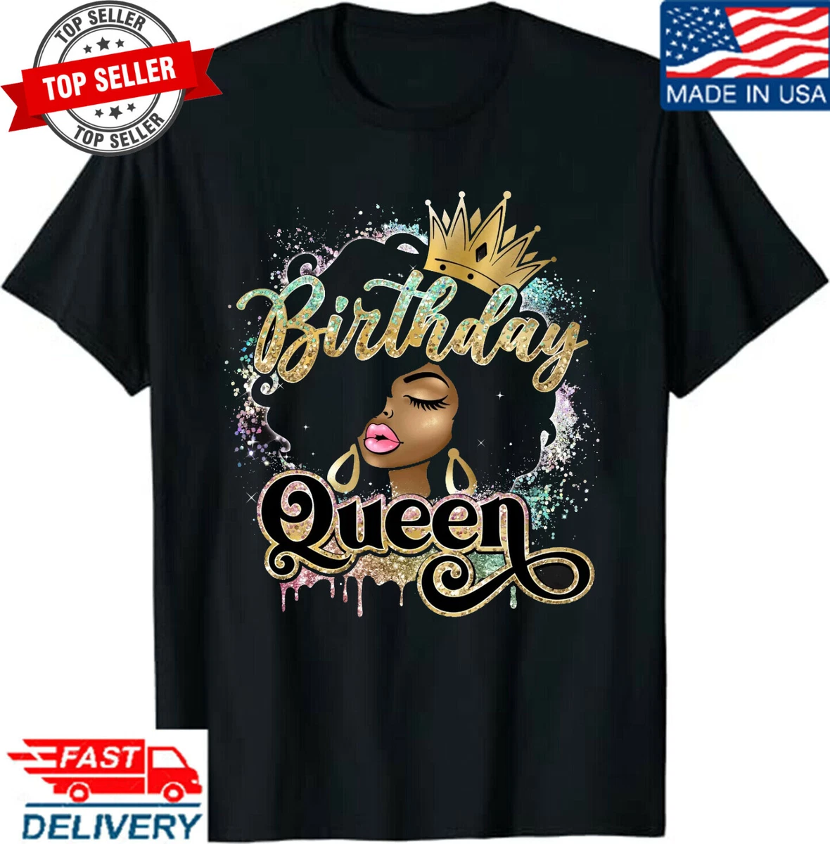Melanin birthday best sale shirts