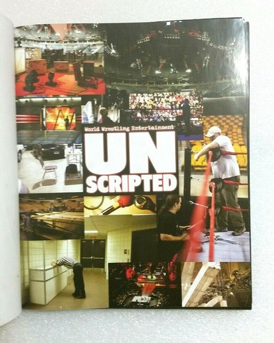 UNSCRIPTED WWE World Wresting Coffee Table Picture Book, Mark Vancil Hardcover - 第 1/10 張圖片