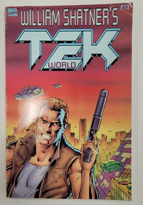 William Shatner's - TEK WORLD - 1994 - Graphic Novel TPB - Marvel
