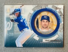 2020 Topps Update Series Baseball #TBC-WM Whit Merrifield Collectible Coin Relic