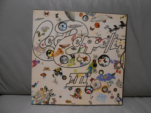 LED ZEPPELIN - III - 1st PRESS - UK - RED PLUM - 5/5 - PETER GRANT - NM