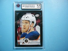 2019/20 30 YEARS OF UPPER DECK NHL HOCKEY CARD #30 CONNOR MCDAVID KSA 9.5 NGM UD