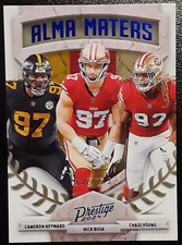 2024 Panini Prestige Xtra Points Blue Numbered /249 Alma Maters #5 Bosa Heyward