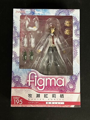 #ad Figma Max Factory x Masaki APSY Action Figure Series #195 Makise Kurisu $90.00