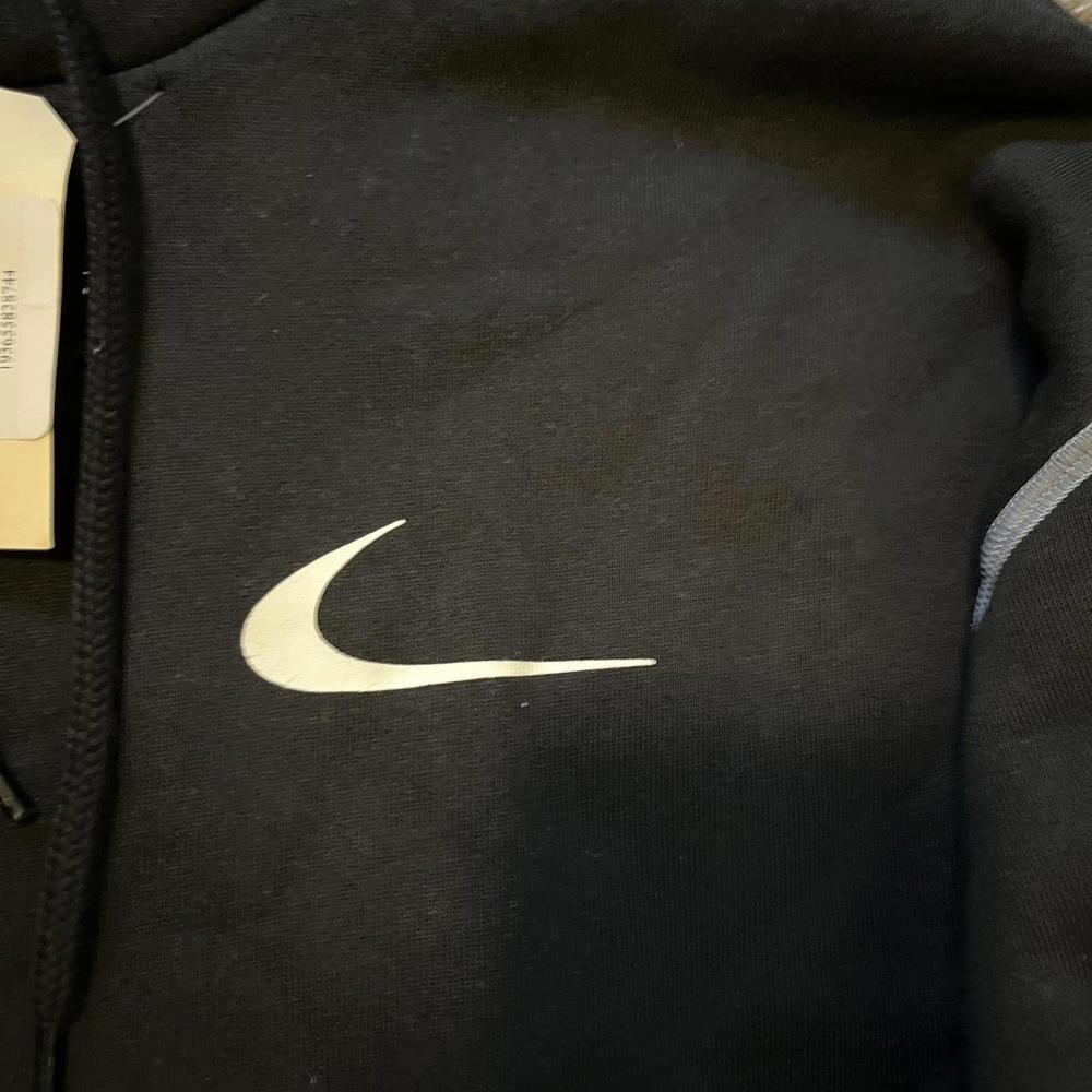 OFF WHITE X NIKE Felpa con cappuccio Nike Off White nera campione