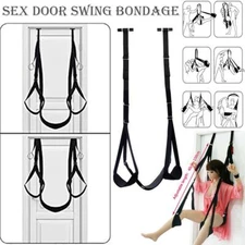 BDSM Sex Swing Hanging Door Handcuffs Bondage Adult SM Toys Couple Hot US 2021
