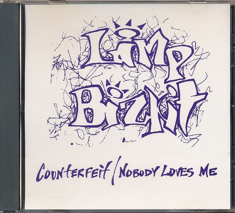 Limp Bizkit - Counterfeit / Nobody Loves Me RARE promo CD Limp Bizkit - Counterfeit / Nobody Loves Me RARE promo CD