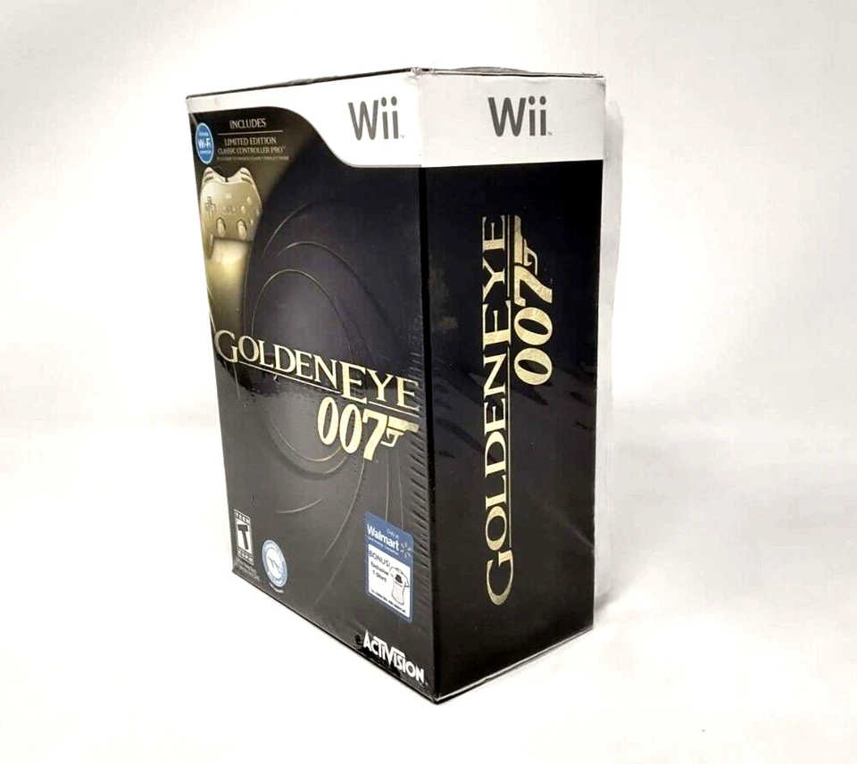 Goldeneye 007 Walmart Bundle with Golden Controller and Shirt for Nintendo Wii - Image 2 of 4