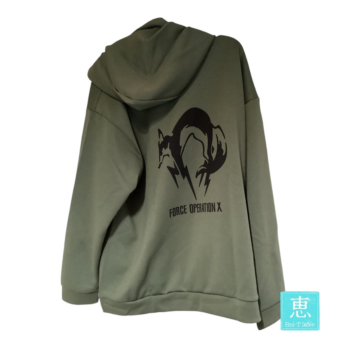 METAL GEAR SOLID Δ x GU Double-Face Hoodie Limited Edition