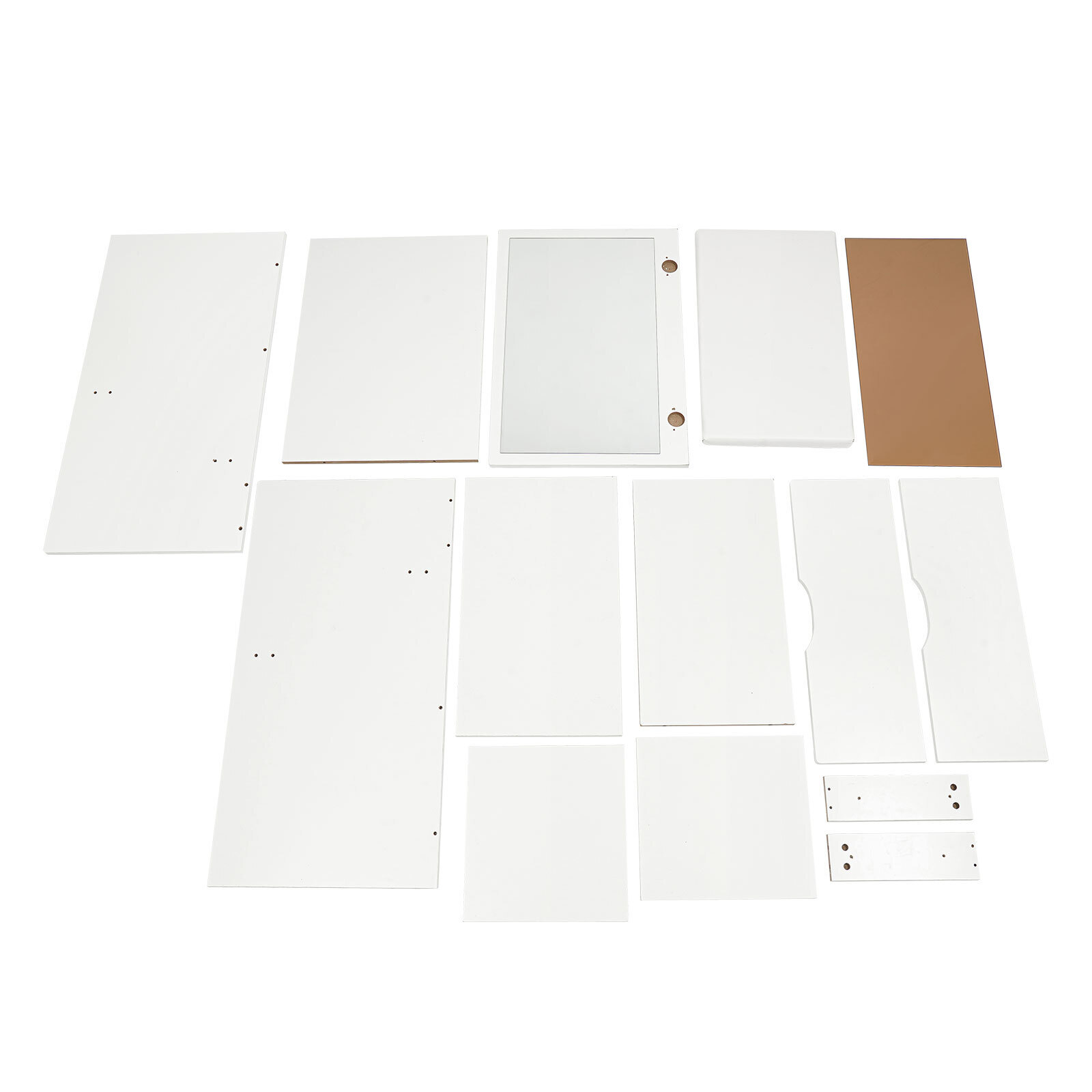 Makeup Vanity Table Dressing Table Three Drawers Vanity Desk White Makeup Table