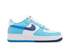 Nike Air Force 1 LV8 2 GS plit - Light Photo Blue' DZ2660-100 Kids Shoes