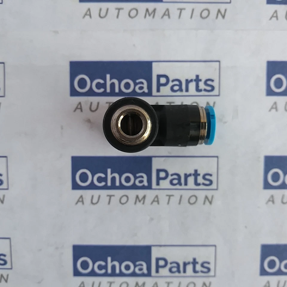 NEW! FESTO 153087 Festo QSLV-1/8-6 PUSH-IN L FITTING R1/8" OD 6mm - LOT OF 2 PCS - Image 2 of 4